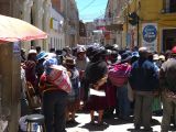 Bolivie Oruro manifestation sur la Plaza 10 de febrero 102